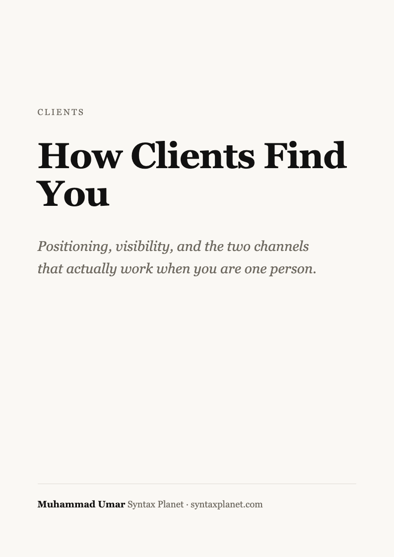 Cover of How Clients Find You